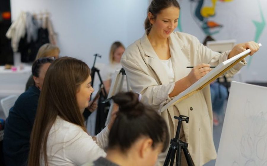 Angel Art Academy — розробка сайту для підписок на заняття